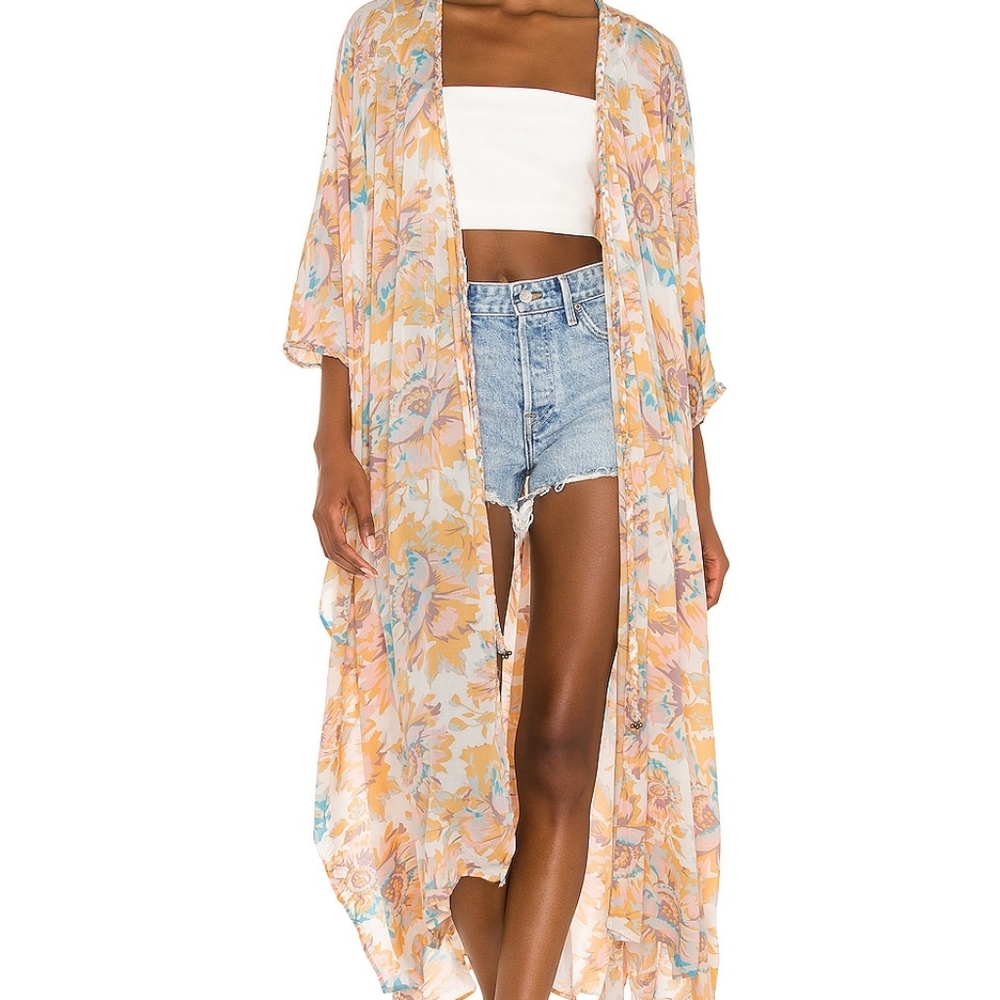 Free People Into The Wild Kimono